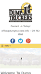 Mobile Screenshot of dumptruckers.co.za